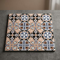 Carreaux de sol en céramique marocains numériques 40x40cm, finition mate, en porcelaine, antidérapants, pour la décoration intérieure des salles de bain