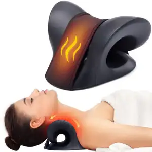 कस्टम लोगो नई डिजाइन ईवा नेक स्ट्रेचर ब्लू गरम तकिया गर्दन Relaxer के लिए गर्दन कंधे स्ट्रेचर स्ट्रेचर