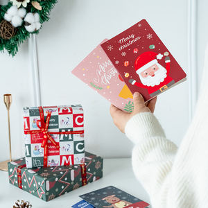 Wholesale 80g <b>Christmas</b> Exquisite Art Paper Tissue 43*300cm Gift Luxury Custom Packaging Wrapping Paper Roll - Product Image 6