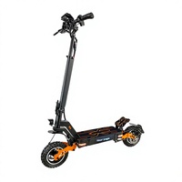 Trottinette électrique pliable 48V, 10 pouces, tout-terrain, trottinette électrique pour trajets quotidiens, batterie au lithium, adulte, deux roues, conduite urbaine