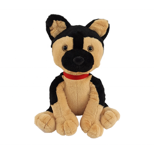 Peluche de Perro Personalizado al por Mayor, Juguetes de la Mejor Calidad, Perros de Peluche Marrón y Blanco de 25 cm para Niños - Product Image 4