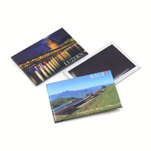 Customized Travel Photo Fridge Magnets Swiss RIGI Mountain Vacation <b>Memories</b> Souvenir <b>Gift</b> Refrigerator Magnet - Product Image 1