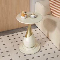 Table d'appoint d'angle en métal noir sur mesure à prix de gros pour salon – Meilleure vente