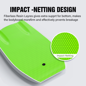 Woowave Bodyboard Professionale di Alta Qualità per <span class=keywords><strong>Surf</strong></span>, <span class=keywords><strong>Tavola</strong></span> <span class=keywords><strong>da</strong></span> <span class=keywords><strong>Surf</strong></span> Resistente con Supporto Interno in Fibra di Carbonio - Product Image 3