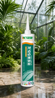 Colle silicone M66 résistante aux intempéries pour la réparation de portes, fenêtres, panneaux composites en aluminium et conteneurs