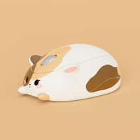 Produsen Mouse Gaming Aksesoris Komputer Murah Bertema Kucing Calico Akko dengan Receiver USB