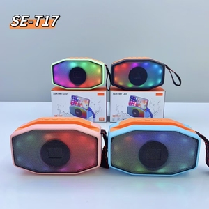 Altavoz Inalámbrico Portátil SE-T17, Mini Altavoz con Sonido Activado por Voz, Radio FM y Funciones de Soporte para TF/USB, Altavoz Bluetooth Potente - Product Image 2
