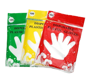 Guantes Desechables de HDPE, Duraderos, Suaves y Ligeros, con Textura de Diamante, Grosor Medio, Impermeables, Marca Kangle KL-1, para Limpieza, Directo de Fábrica - Product Image 6