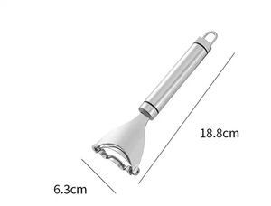 R1053 Stainless Steel Corn Peeler Corn Peeler for on the Cob Kitchen <b>Gadget</b> Removes Kernels From Corn Cobs - Product Image 2