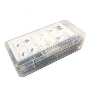 ชุดอุปกรณ์ DIY อิเล็กทรอนิกส์ ชุดเริ่มต้นสำหรับโปรเจกต์ DIY สำหรับ Arduino UNO R3 ชุดอุปกรณ์อิเล็กทรอนิกส์พร้อมบอร์ดทดลองแบบมีจุดเชื่อมต่อพร้อมกล่อง - Product Image 2