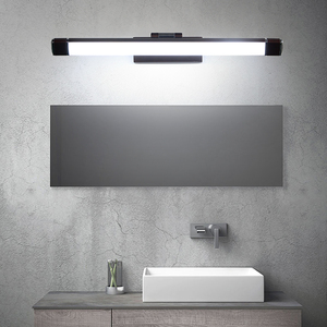 Luz LED para tocador QiaoSheng, rectangular, ajustable, con rotación de 180 grados, luz para espejo de gabinete, luz de pared para baño - Product Image 2