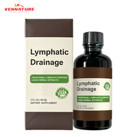 Tetes Pendukung Drainase Limfatik Vegan 60 ml Suplemen Cair Herbal Alami dengan Formula Botani