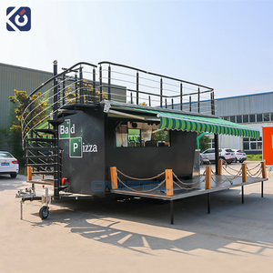 CAMPTRL Rimorchio <span class=keywords><strong>Alimentare</strong></span> Trainabile, Food Truck Mobile, Furgone Commerciale per Caffè e Tacos, in Acciaio Inossidabile, per Esterni, in Vendita negli USA - Product Image 4
