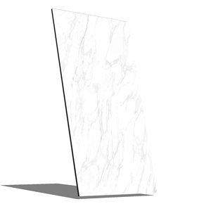 Carreaux de porcelaine polie, céramique bleu-gris, grandes dalles, carreaux à glaçure numérique - Product Image 4