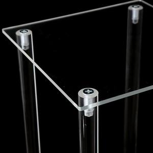 <span class=keywords><strong>Moderno</strong></span> trasparente 40/60/80cm acrilico chiaro fiore Stand alto vaso decorativo centrotavola per la <span class=keywords><strong>tavola</strong></span> di nozze o festa - Product Image 3