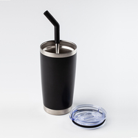 2025 Tendance 600ml/20OZ Tasse à café de voyage Tasse thermos en acier inoxydable