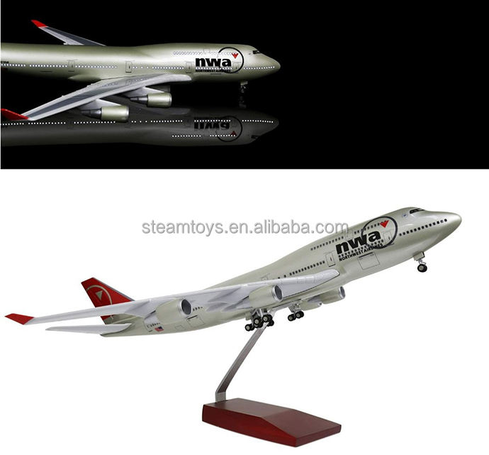1/130 escala 47CM modelo de avión de resina American Northwest