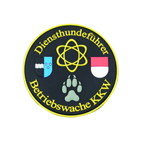 Patch en caoutchouc PVC 3D souple et gaufré, personnalisé avec logo, à coudre, pour vêtements