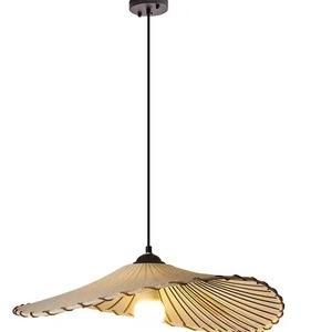 ثريا قماشية صينية تصميم إبداعي قبعة من القش متجر شاي غرفة ملابس بسيطة - Product Image 3