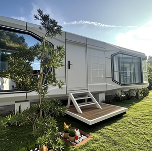 Cápsula Espacial Móvil Prefabricada de Acero, Diseño Moderno para Exteriores, Ideal para Villas, Hoteles y <span class=keywords><strong>Apartamentos</strong></span> - Product Image 5