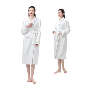 サンホームファクトリーダイレクト高品質高級パジャマトルコポリエステルバスローブぬいぐるみ肌に優しい夜の服