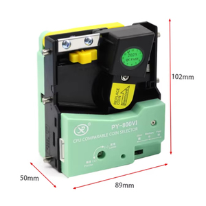Accesorios para Máquinas de Arcade, Aceptador de Monedas Vertical PY-800VI, Compatible con Fichas de 22mm~27mm, Color <span class=keywords><strong>Aleatorio</strong></span> - Product Image 4