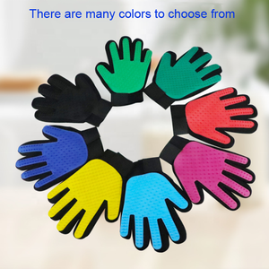 Hochwertige Haar reinigungs bürste Tier pflege handschuhe Hunde haarentferner Katzen massage Reinigung Haustier Hunde handschuhe - Product Image 6