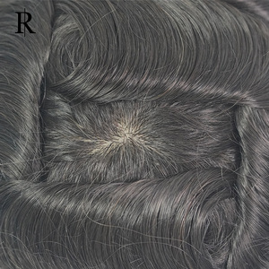 ツーピーウィッグレース薄皮Mレース,レミーヘアインド製シルクベースクロージャーPUテクニック - Product Image 4