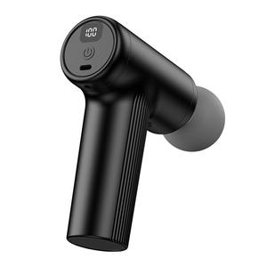 <span class=keywords><strong>Mini</strong></span> Pistola de Masaje Fascial, Masajeador Muscular para el Hogar, 100 Eléctrico, Pantalla LED Inteligente, Pistola de Masaje para Cuello, Batería Integrada - Product Image 1