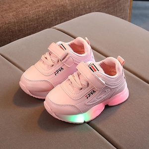 <span class=keywords><strong>Zapatillas</strong></span> LED para Niños de Talla 21-30 <span class=keywords><strong>con</strong></span> Suela Luminosa, Zapatos Brillantes para Niños y Niñas, Estilo para Caminar - Product Image 3