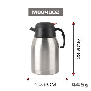 Carafe à café isotherme en acier inoxydable durable de grande capacité – Idéale pour la maison, le bureau, les cafés et les réunions de famille - Product Image 5