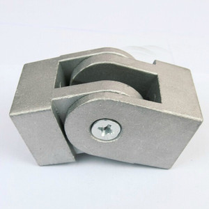 Aluminum Movable Hinge 30 40 45mm Surface Mount Durable Connector For Furniture Hardware - Product Image 1
