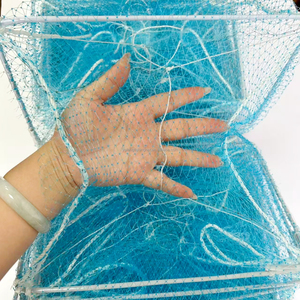 Piège à crevettes et crabes en nylon/PE compact et portable de haute qualité, adapté aux opérations de capture dans les lacs et étangs d'eau douce - Product Image 3