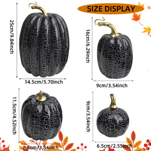 Citrouilles en mousse réalistes en gros pour la décoration d'automne, de Thanksgiving et d'Halloween, et pour la Saint-Valentin - Product Image 4