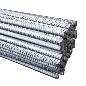 ASTM A615 Grade 60 SS400 S355 HRB335 HRB400 HRB500 熱間圧延 鉄筋 異形鉄筋 棒鋼 建築用 - Product Image 1