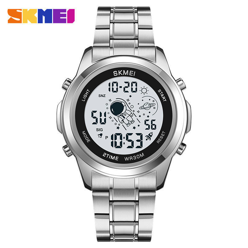 สีขาวเงิน