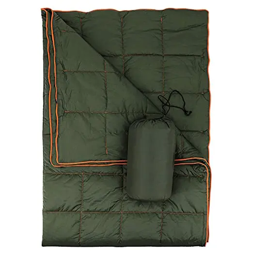 Kamp battaniyesi açık Ultralight sırt çantası yorgan süper sıcak hamak en yorgan giyilebilir macera battaniye