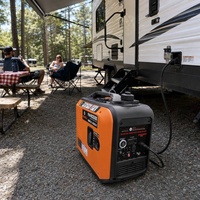 Générateur onduleur 4 kW de qualité commerciale, puissance nominale 3,6 kW, double fréquence 220 V/240 V, démarrage électrique 12 V CC pour alimentation de secours domestique