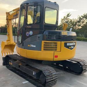 Excavadora Usada Original Japonesa KOMATSU PC78US, Excavadora de Segunda Mano de 7 Toneladas, Maquinaria de Construcción - Product Image 6
