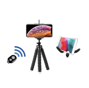 Mini trépied flexible de qualité supérieure pour téléphone et appareil photo Compatibilité de l'obturateur à distance sans fil pour appareils mobiles - Product Image 5