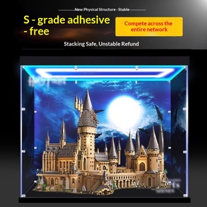Caja de Exhibición Acrílica 29PF00088-91 para Castillo de Hogwarts, Bloques de Construcción Transparentes, a Prueba de Polvo, 6 kg - Product Image 2