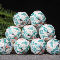 Thé blanc d'arbre ancien des Alpes du Yunnan 2023, matière première pure, fabrication artisanale, boules de dragon en aiguilles d'argent