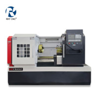 Torno CNC de Alta Precisión CK6163 Hard Way con Motor Principal de 11kW y Torreta de 4 Estaciones para Trabajos Generales en Metal