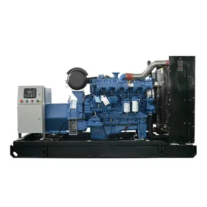 Gerador elétrico de motor Yuchai resistente, baixo consumo de combustível por hora, grupo gerador diesel tipo 125kva, 100kw, à prova de som