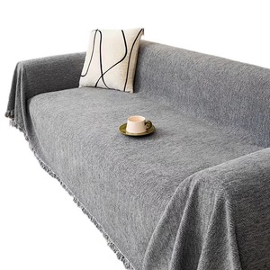 <span class=keywords><strong>Funda</strong></span> de Sofá Nórdica Universal para Todas las Estaciones con Patrón de Espiga, Cubierta Geométrica Integral para Sofás y Cojines Estilo Ins - Product Image 5