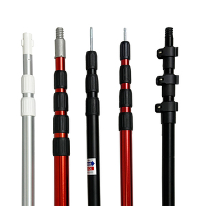 Qiyun poteau <span class=keywords><strong>télescopique</strong></span> avec crochet 16FT poteau extensible <span class=keywords><strong>télescopique</strong></span> en aluminium <span class=keywords><strong>pour</strong></span> poignée d'outils de jardin - Product Image 6