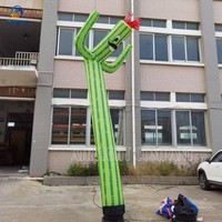 Danseurs gonflables faits sur commande d'air de cactus pour la publicité