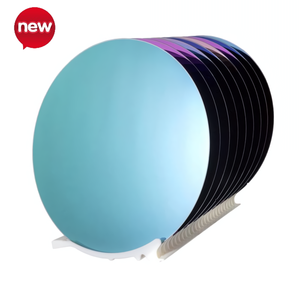 قرص سيليكون 8 بوصات باتجاه البلورة 100، مشبع بالفوسفور، مقاومة 1-100 سم، نموذج N/P - Product Image 6