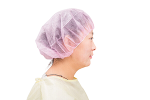 Bonnet chirurgical jetable non tissé pour médecin, couvre-tête bouffant pour hôpital - Product Image 2