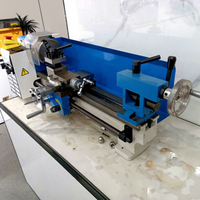 Mini tour de précision 550W 7"x14" pour le travail des métaux